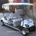 4 seater police electric golf carts for community
